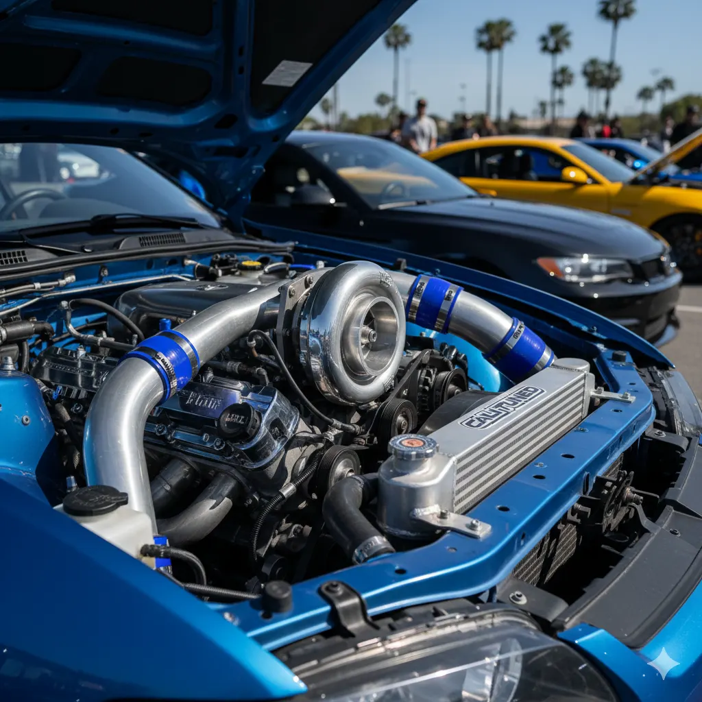 turbo charged engine